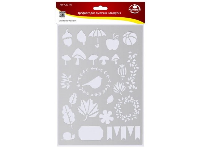 Трафарет для выпечки 